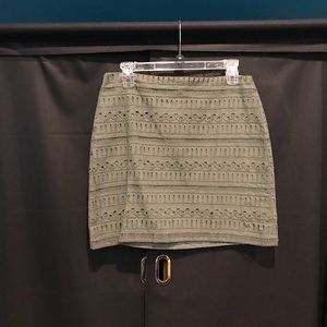 Gap Mini Green Skirt - Size 4